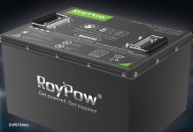 FOR BATTERY COMPANY ROYPOW, THE FRONT OF THE PACK IS THE ONLY PLACE TO BE