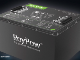 FOR BATTERY COMPANY ROYPOW, THE FRONT OF THE PACK IS THE ONLY PLACE TO BE