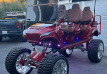 WESTCOAST CARTZ SHOWCASES CUSTOM BUILT GOLF CAR FOR THE 2022 SEMA SHOW