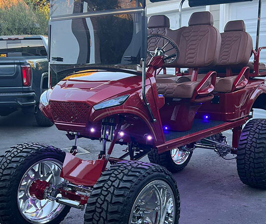 WESTCOAST CARTZ SHOWCASES CUSTOM BUILT GOLF CAR FOR THE 2022 SEMA SHOW