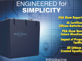 WHETHER YOU PREFER PLAYING IT SAFE OR HITTING THE HERO SHOT, RELION ELITE™ IS THE SMART BATTERY SOLUTION